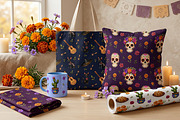 Fiesta de los Muertos, a Seasonal Illustration by IrynaPanashii (Thumbnail 6 of 9)