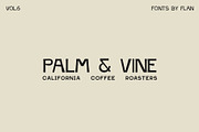 Kombucha | Mid-Century Display Font, a Sans Serif Font by Courtney Flannagan Design (Thumbnail 5 of 6)