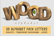 Realistic wooden alphabet, an Object Graphic by Beerlogoff (Thumbnail 1 of 5)
