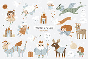 Winter fairy tale - kids collection, a Seasonal Illustration by avdnadi (Thumbnail 3 of 13)
