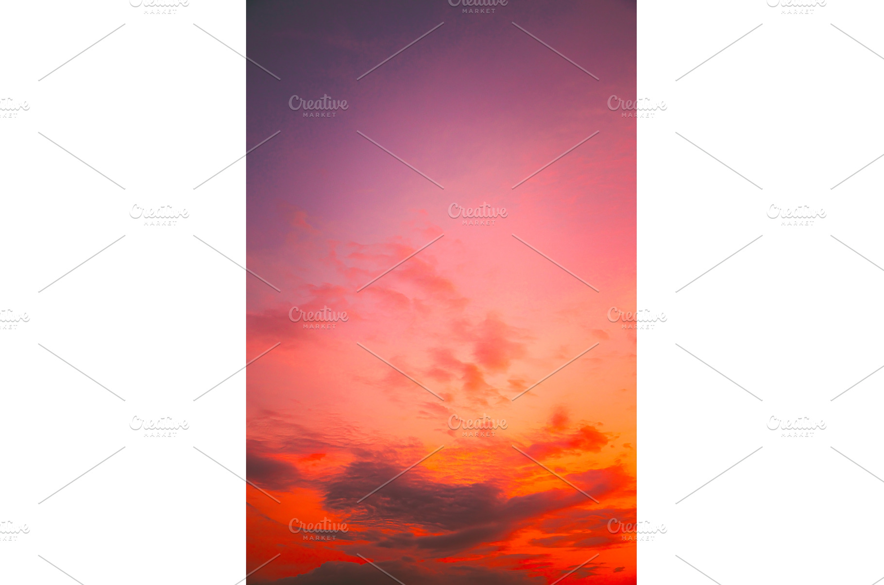 Sunrise Sky. Bright Dramatic Sky, a Nature Photo by Our Amazing World