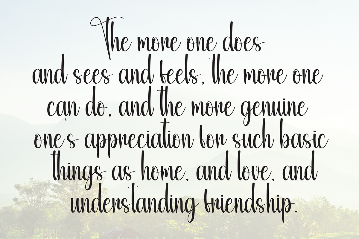 Butterfly | Script Font, a Handwritten Font by Scratchones (Photo 6 of 9)