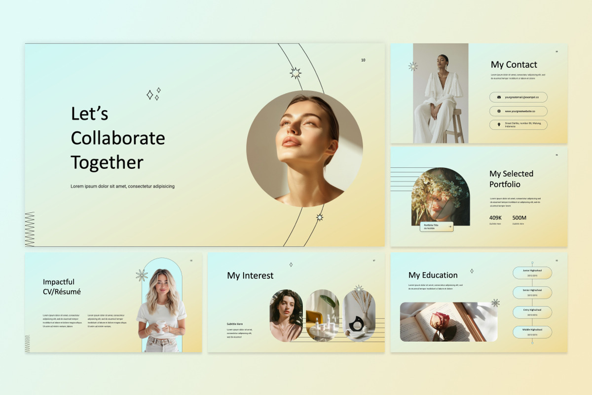CV & Resume Presentation Slides, a Presentation Template by Antstheme (Photo 2 of 2)