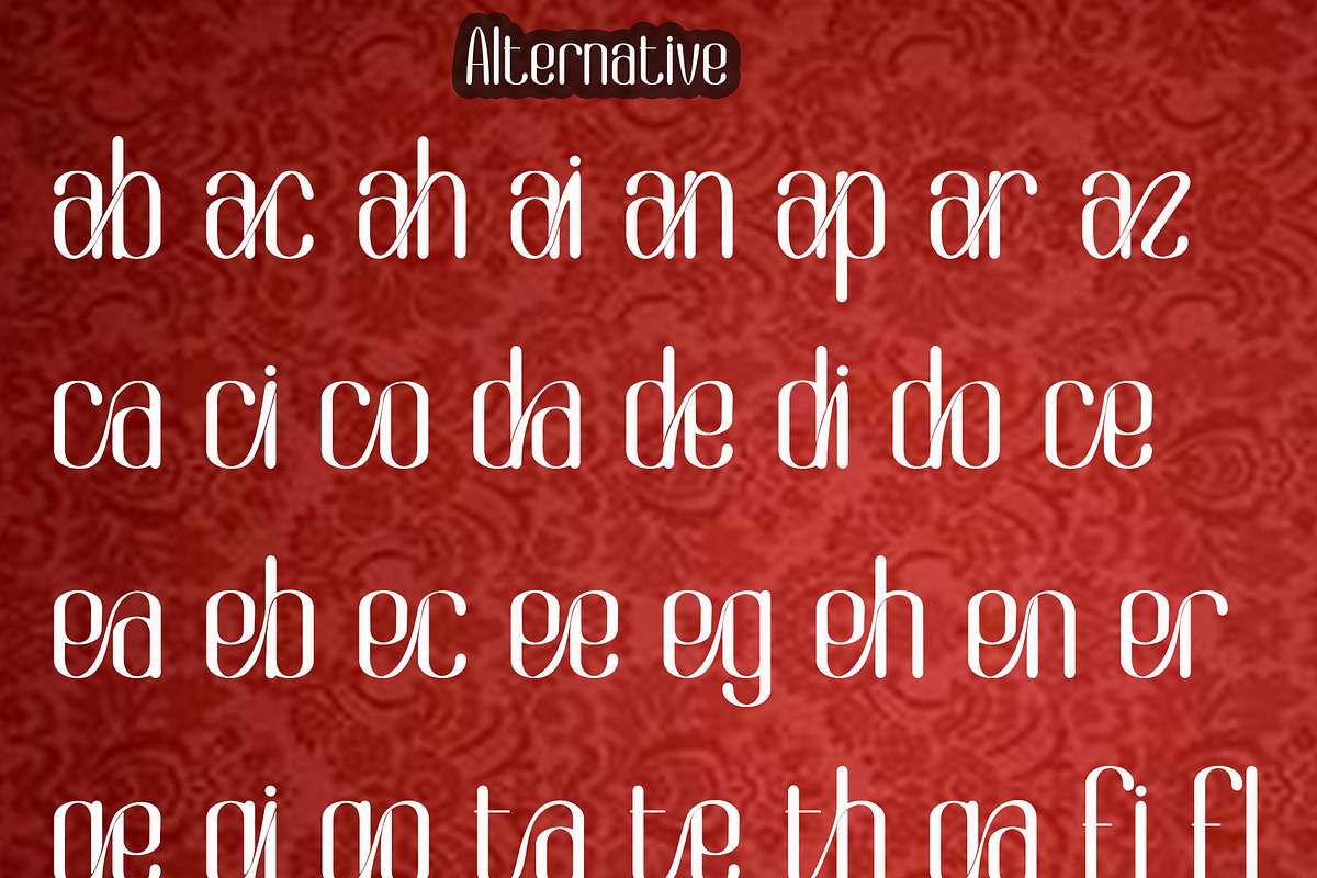 Dhokcen Sanserif Modern font, a Sans Serif Font by Canden Meutuah (Photo 5 of 8)
