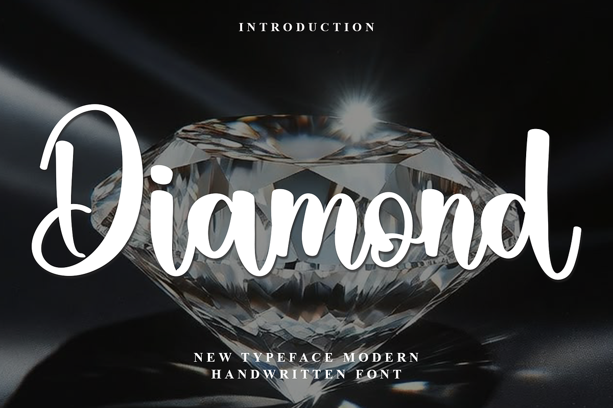 Diamond, a Handwritten Font by FreshTypeINK (Photo 1 of 7)