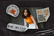 Sale Paper Stickers, an Object Graphic by Pixflow (Thumbnail 2 of 7)