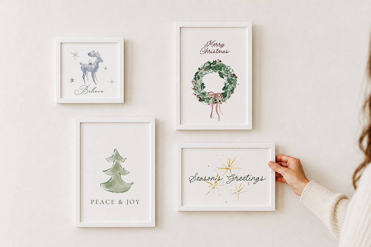 Secret Winter Garden Collection, a Decorative Illustration by Karma (Photo 12 of 21)