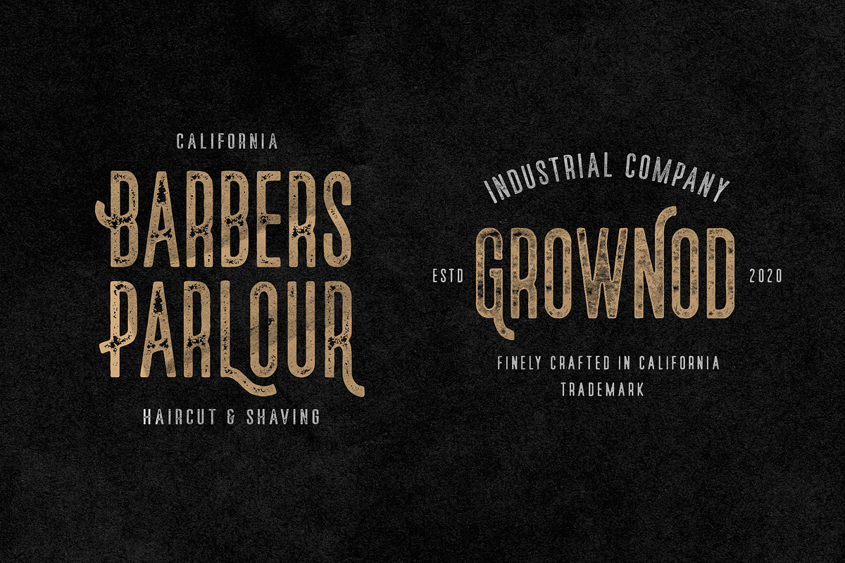 Norsten Vintage Condensed + Extras, a Sans Serif Font by Wandery Supply (Photo 11 of 14)