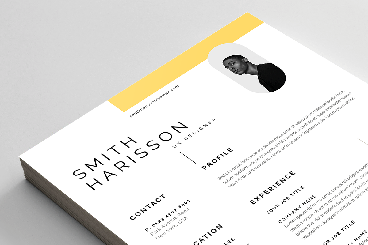 Resume/CV, a Resume Template by Reuix Studio (Photo 5 of 5)