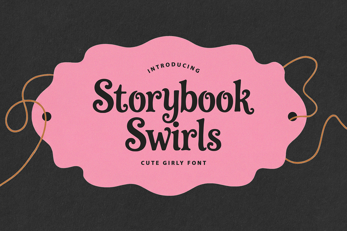 Storybook Swirls – Whimsical Serif, a Serif Font by gafaroff studio (Photo 1 of 8)
