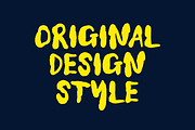 Blast | Bold and Playful Font, a Font by alphArtype (Thumbnail 3 of 12)