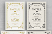 Simple Wedding Invitation & RSVP, an Invitation Template by DesignWorkz (Thumbnail 2 of 2)