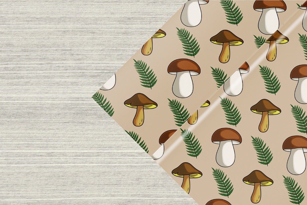 Mushroom Foraging: Patterns&Clipart, a Pattern Graphic by Elatedowl (Photo 12 of 13)