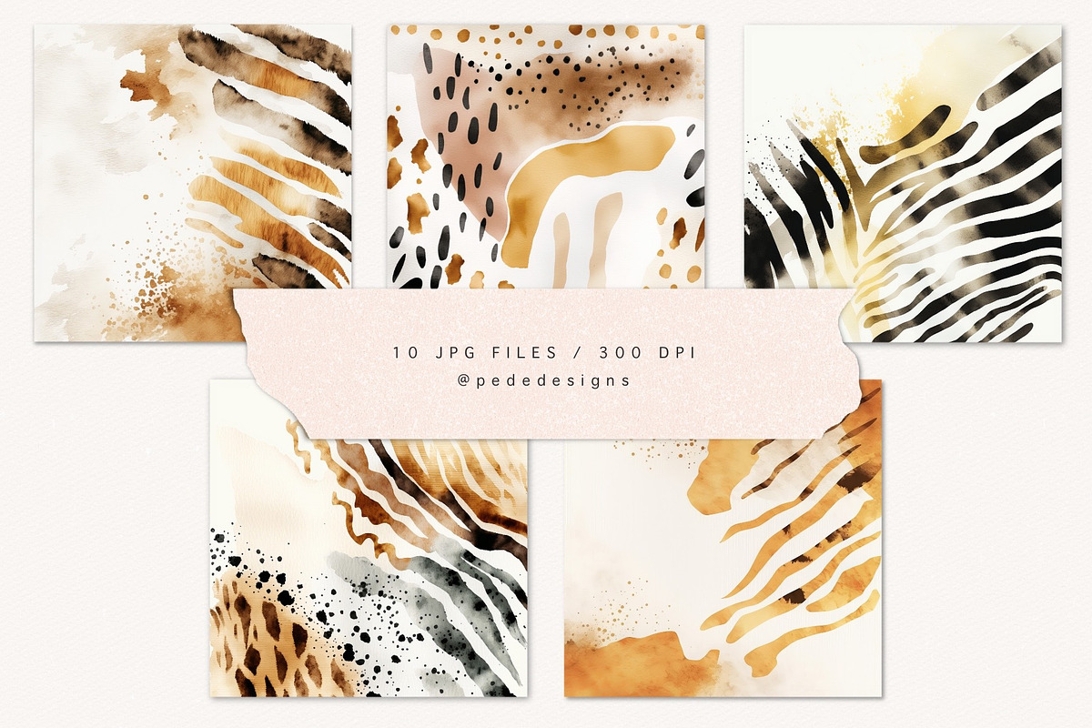 Abstract Safari Backgrounds, a Texture Graphic by PeDe Designs (Photo 9 of 9)