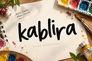Jivo Mazelly Bouncy Font, a Handwritten Font by Letterhanna Studio (Thumbnail 9 of 9)