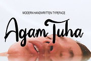 Agam Tuha, a Script Font by Canden Meutuah (Thumbnail 1 of 6)