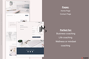 Business Coach Template for Kajabi, a Landing Page Template by Pastel Pixels Studio (Thumbnail 3 of 5)