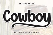 Cowboy | Script Font