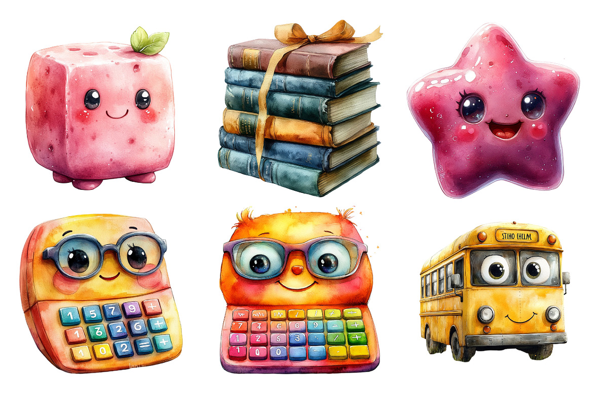 Cute Back to School Sublimation Png, an Illustration by SinaCreation (Photo 3 of 5)