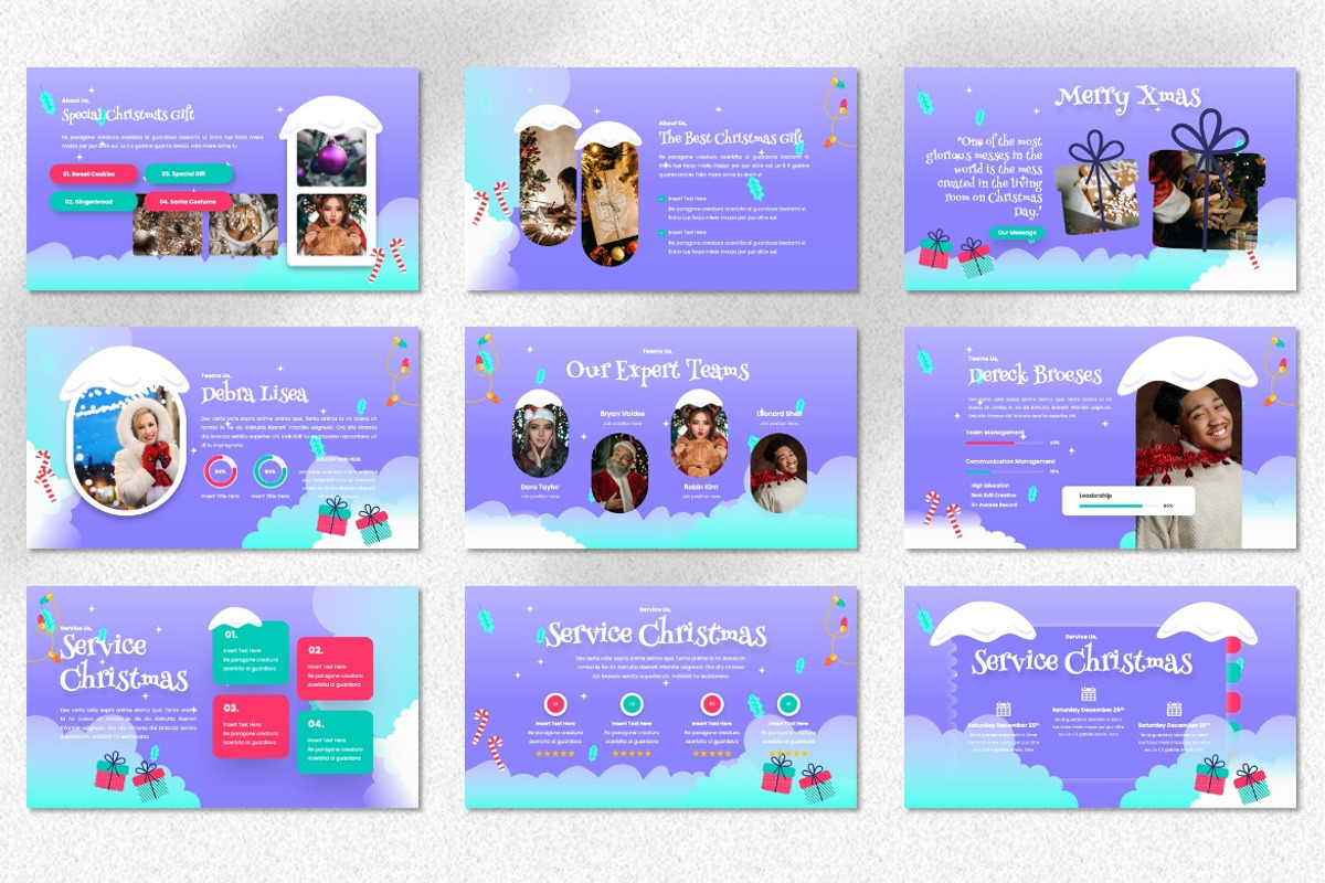 Santta - Christmas Googleslide, a Presentation Template by Dhabee (Photo 3 of 7)
