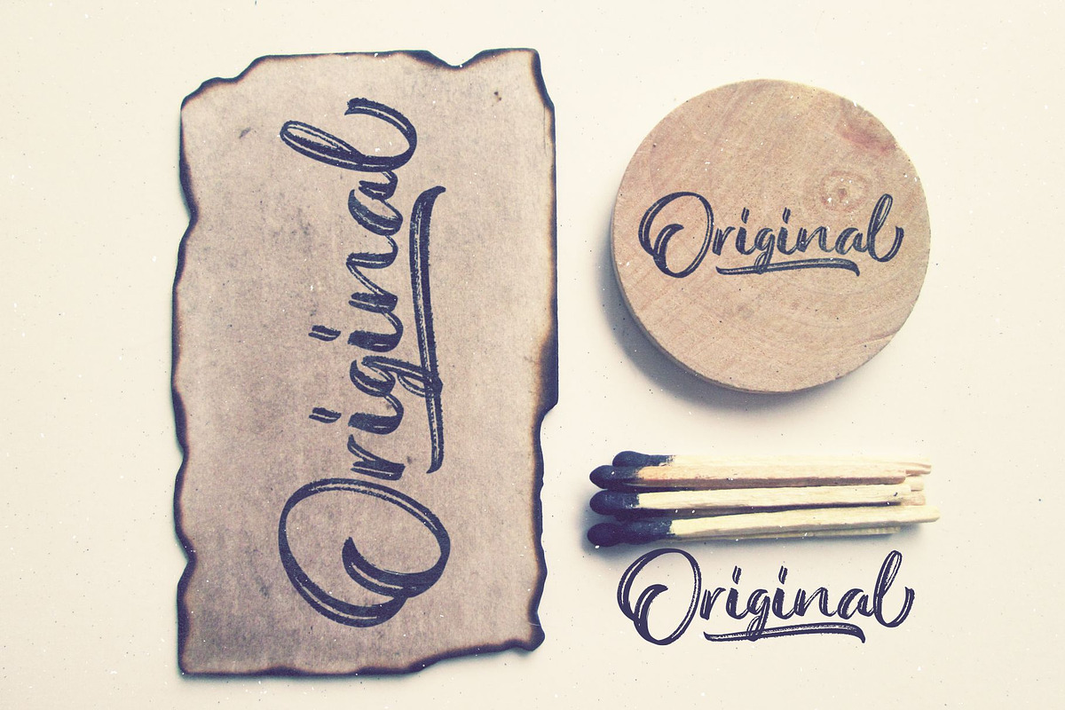 Austellia - Handbrush Font preview 3