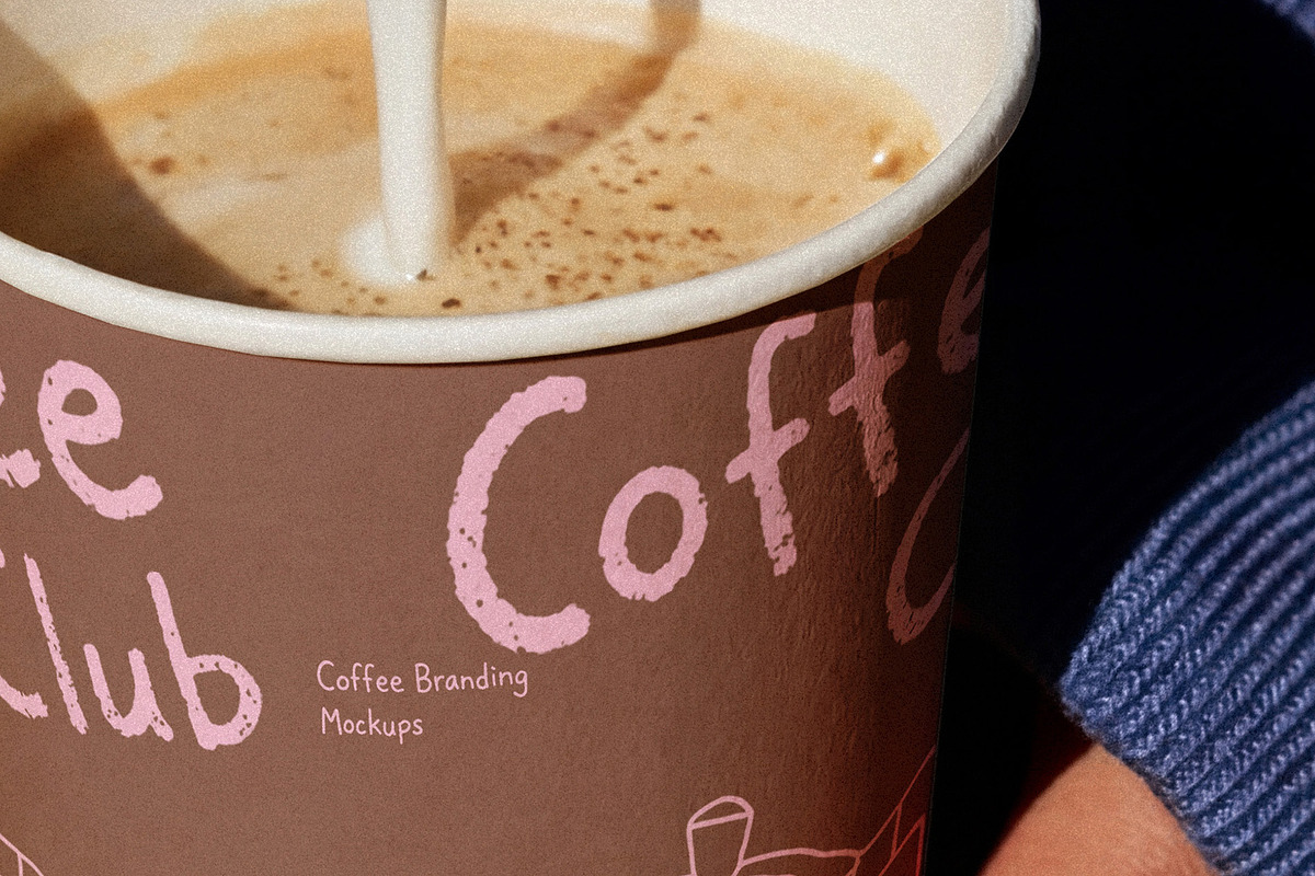 Paper Coffee Cup Mockup, a Cups & Container Mockup by nkate (Photo 6 of 6)