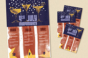 Menu Drinks 4 July Poster Flyer Flag, a Print Template by McLittle Stock (Thumbnail 2 of 2)