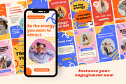 30 Bold Social Media Story Templates, a Templates & Theme by TemplateCastleStore (Thumbnail 9 of 10)