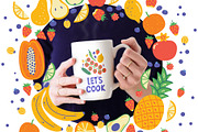 Let's Cook!, a Pattern Graphic by Mona Monash (Thumbnail 2 of 13)