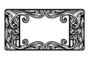 Vintage Ornamental Frame Bundle, an Illustration by hafijul (Thumbnail 13 of 51)