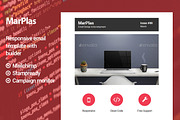 MarPlas - Responsive email template, a HTML Template by QuickArtisan (Thumbnail 1 of 2)