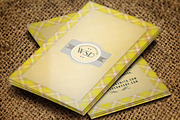 Retro Tartan Business Card, a Business Card Template by Crazyleaf (Thumbnail 2 of 4)