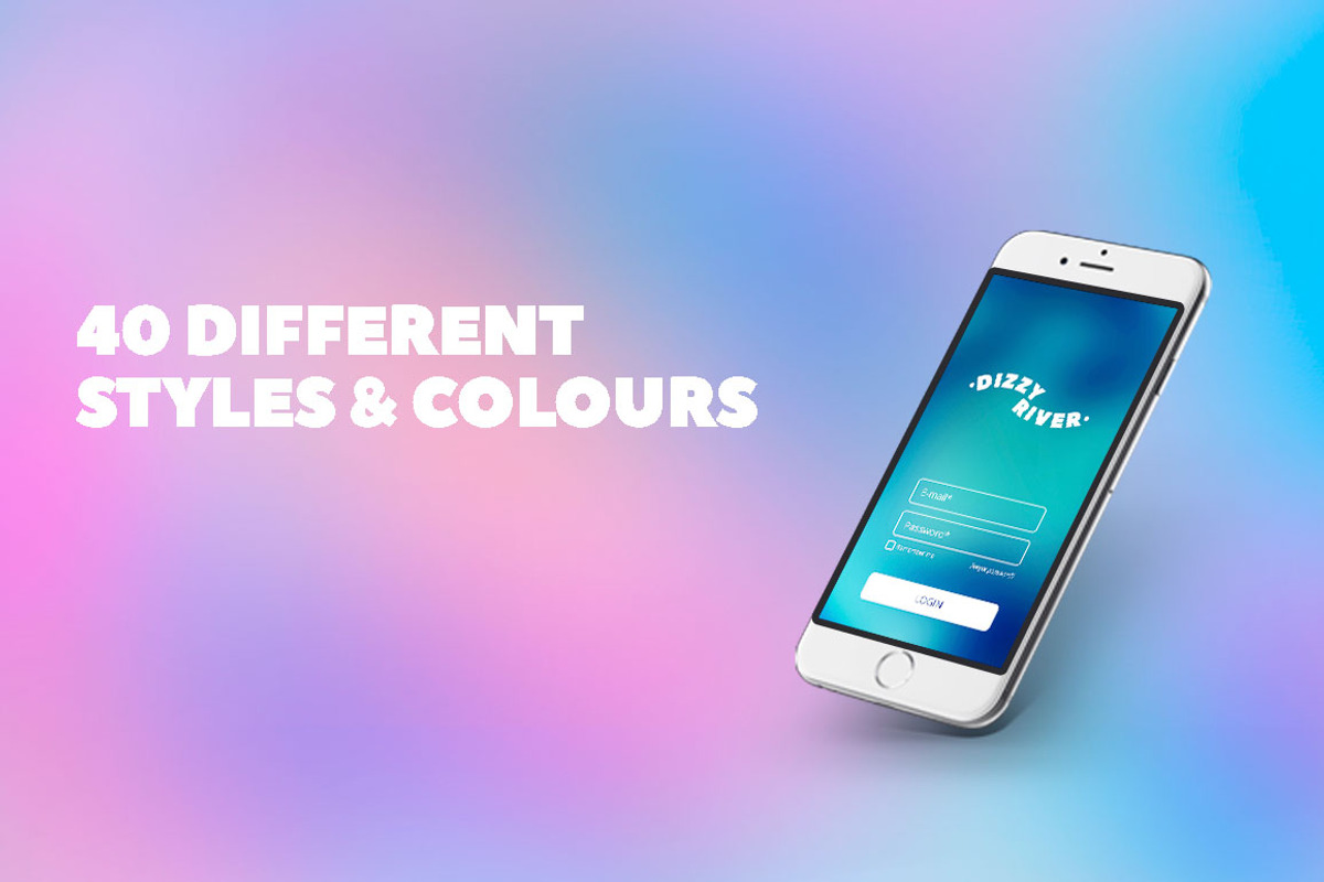 40 Unique Blurred Backgrounds, a Templates & Theme by dizzyriver (Photo 2 of 9)