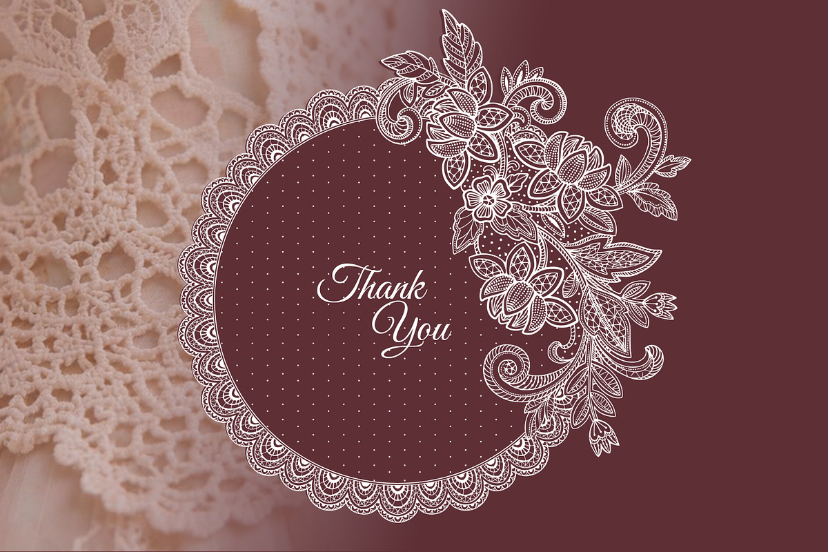 Vintage Lace. Vector collection, a Pattern Graphic by Molly art (Photo 12 of 12)