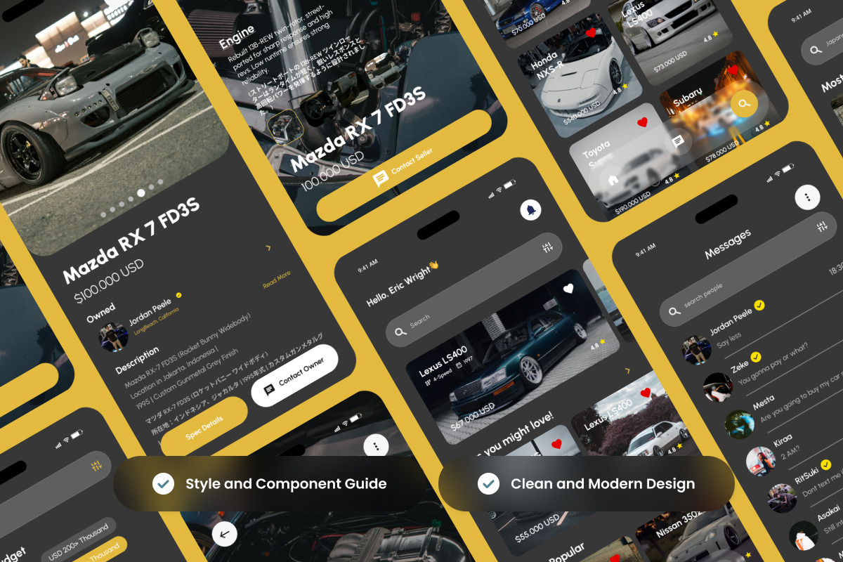 Otozen – Used Car Marketplace App, an App Template by productype1 (Photo 3 of 5)