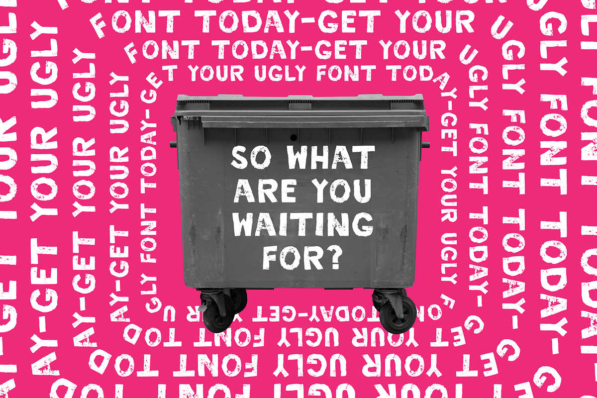Pootato font - made from potatoes, a Sans Serif Font by ugly type (Photo 8 of 8)
