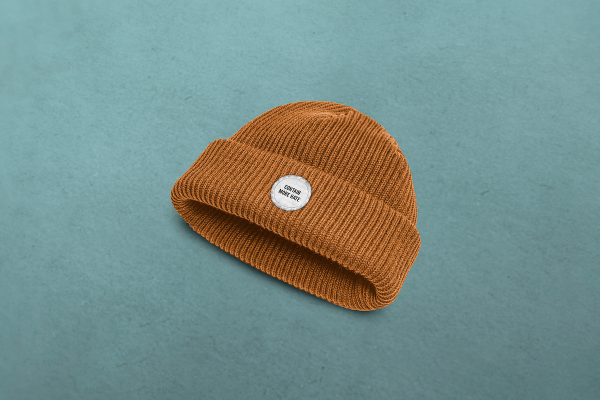 Beanie Mockup, a Hat Mockup by Uncentrifuged Pressure (Photo 6 of 11)
