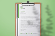 Letterhead Word, a Stationery Template by ResumeDevisers (Thumbnail 5 of 7)