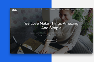 Strix - One Page Multipurposes