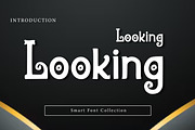 Looking, a Serif Font by Wow Magic (Thumbnail 1 of 3)