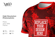 Short Sleeve Jersey Set Mockup, a Shirt Mockup by Mildstudio (Thumbnail 7 of 9)