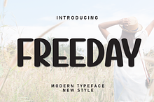 Freeday | Script Font