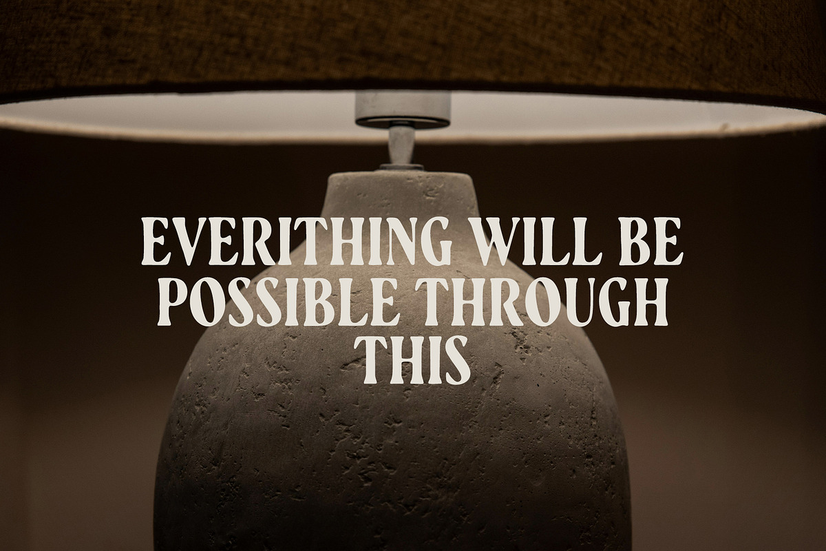 ED Hentona - Handcrafted Serif Font, a Serif Font by Emyself Design (Photo 10 of 10)