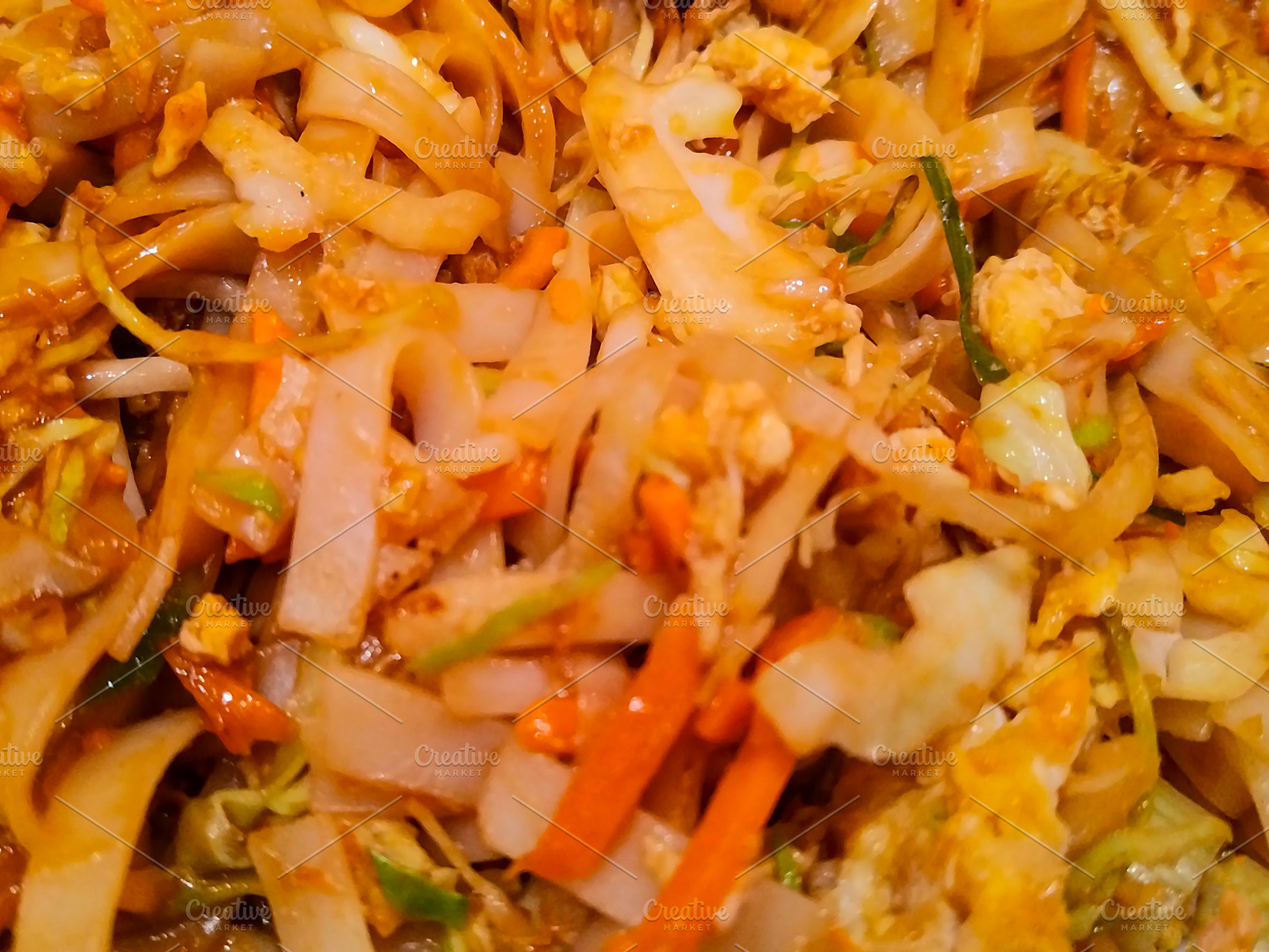 Stir-fried noodles with vegetables, a Food & Drink Photo by DanFLCreativo