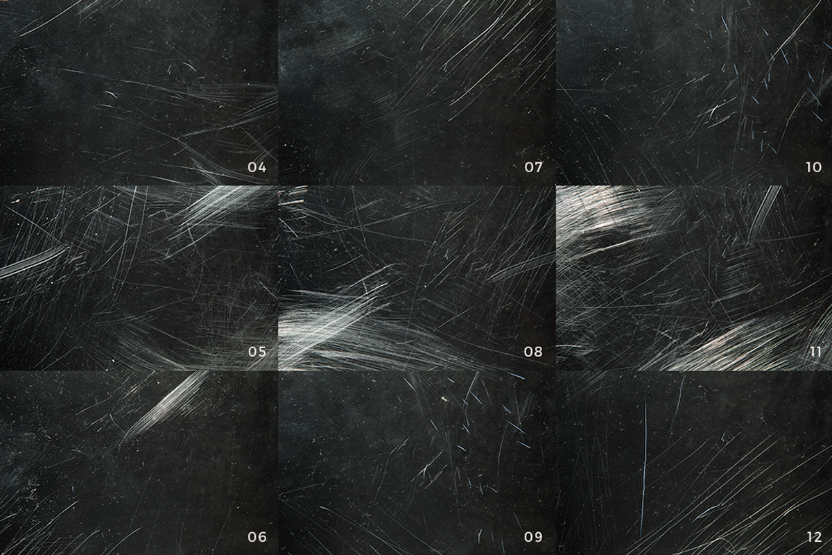 30 Dust and Scratch Overlay Textures preview 8