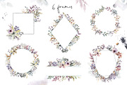 Loose floral & gold glitter, an Illustration by marie dricot (Thumbnail 9 of 21)