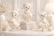 Christmas Goose Figurine STL 3D, a Characters & Person 3D Model by Design Station (Thumbnail 3 of 3)