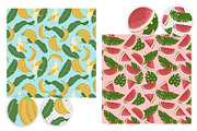 Hand drawn fruit Seamless pattern, a Pattern Graphic by CreativeChristiana (Thumbnail 6 of 12)