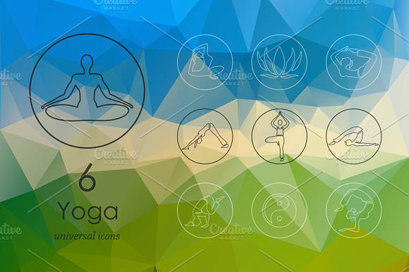 6 Yoga Icons