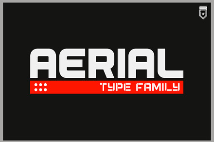 Aerial Type Family, a Sans Serif Font by ANDR35